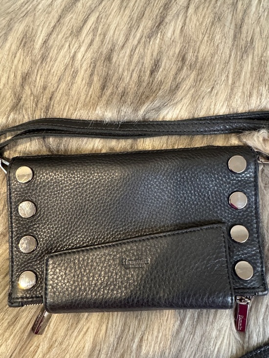 Hammitt Handbags - Hammitt Black Leather Crossbody Bag with Silver Studs PRICE FIRM